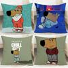 POPULAR Chilll Guyy Cushion Cover Comfortable Reversible Pillow Cover Ideal for Car Sofa Bedroom & Beyond