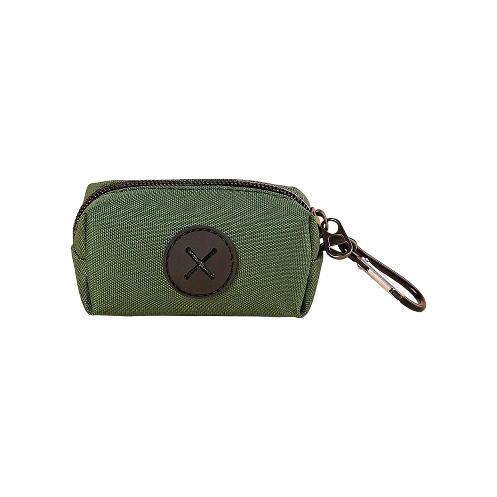 

Outdoor Dog Walking Waste Bag Dispenser & Storage Pouch One Size армия зеленый