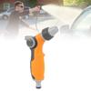 Garden Spray Nozzle, Rugged ABS and Rubber Material Ergonomic Design Lkproof Multifunctional Garden Hose Nozzle for Watering Lawns and Garden