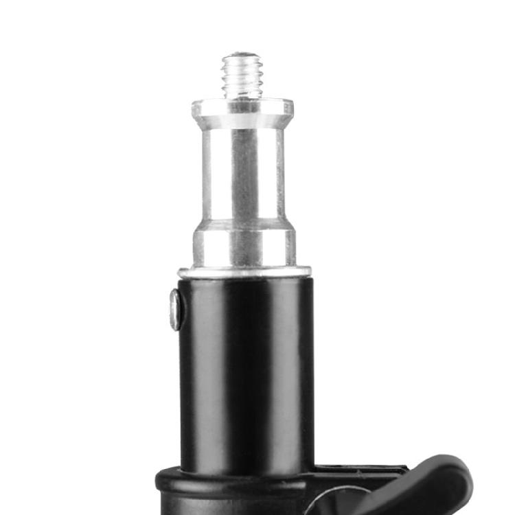 Suport de lumină reglabil rezistent cu șurub de 1/4 inch Design pliabil Blocare sigură Pentru stabilitatea iluminatului de studio
