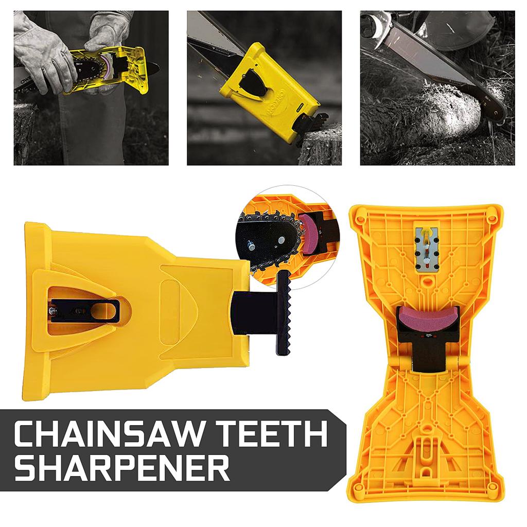 Buy Drillpro Yellow Chainsaw Teeth Sharpener Plastic Chainsaw Sharpener