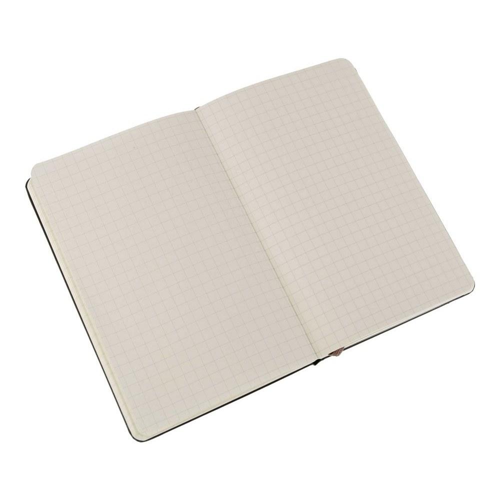 Moleskine Classic Notebook Hard Cover Graph Pocket Size (9cm x 14cm) Black MM712