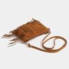Vintage Tassel Crossbody Bags  Women's Versatile Shoulder Bag Boho Style Fringe Square Purse Ladies Handbags For Gift