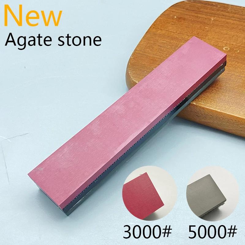 10000 Körnung Natürlicher Grüner Achat Schärfstein Wetzstein Feinschleifen Polieren Rasiermesser Küchenmesser Schärfer Abziehwerkzeug