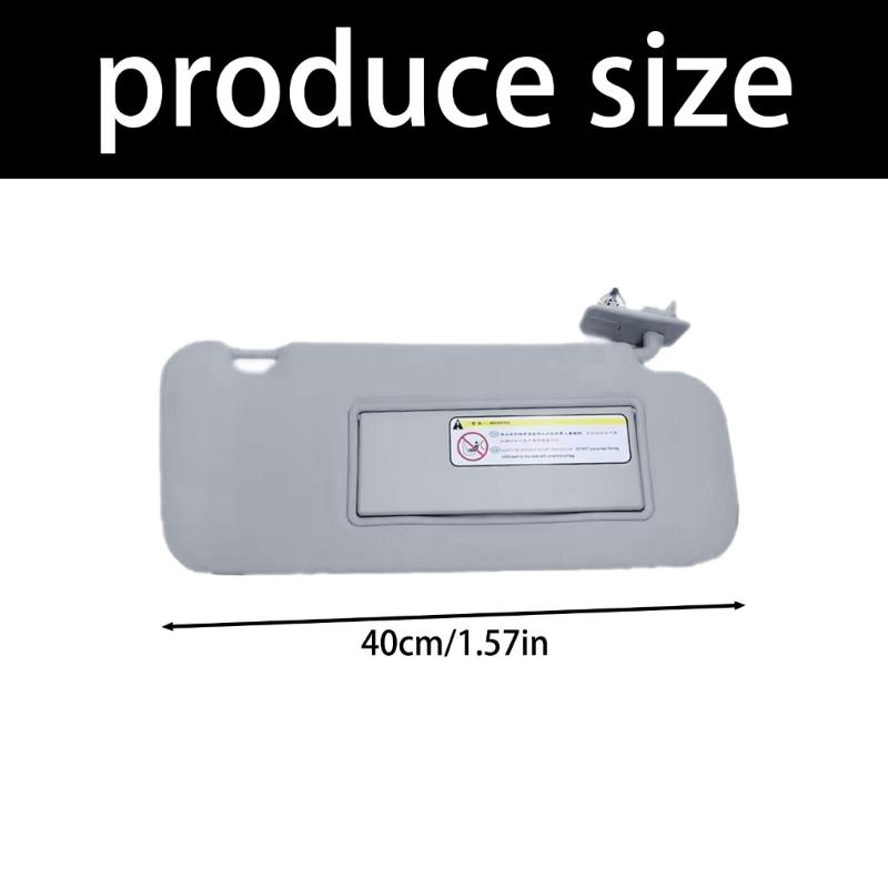 Universal Sun Visors Replacement with Built In Vanity Mirror UV Protection strong  Vehicle Accessories fit for Vehicles