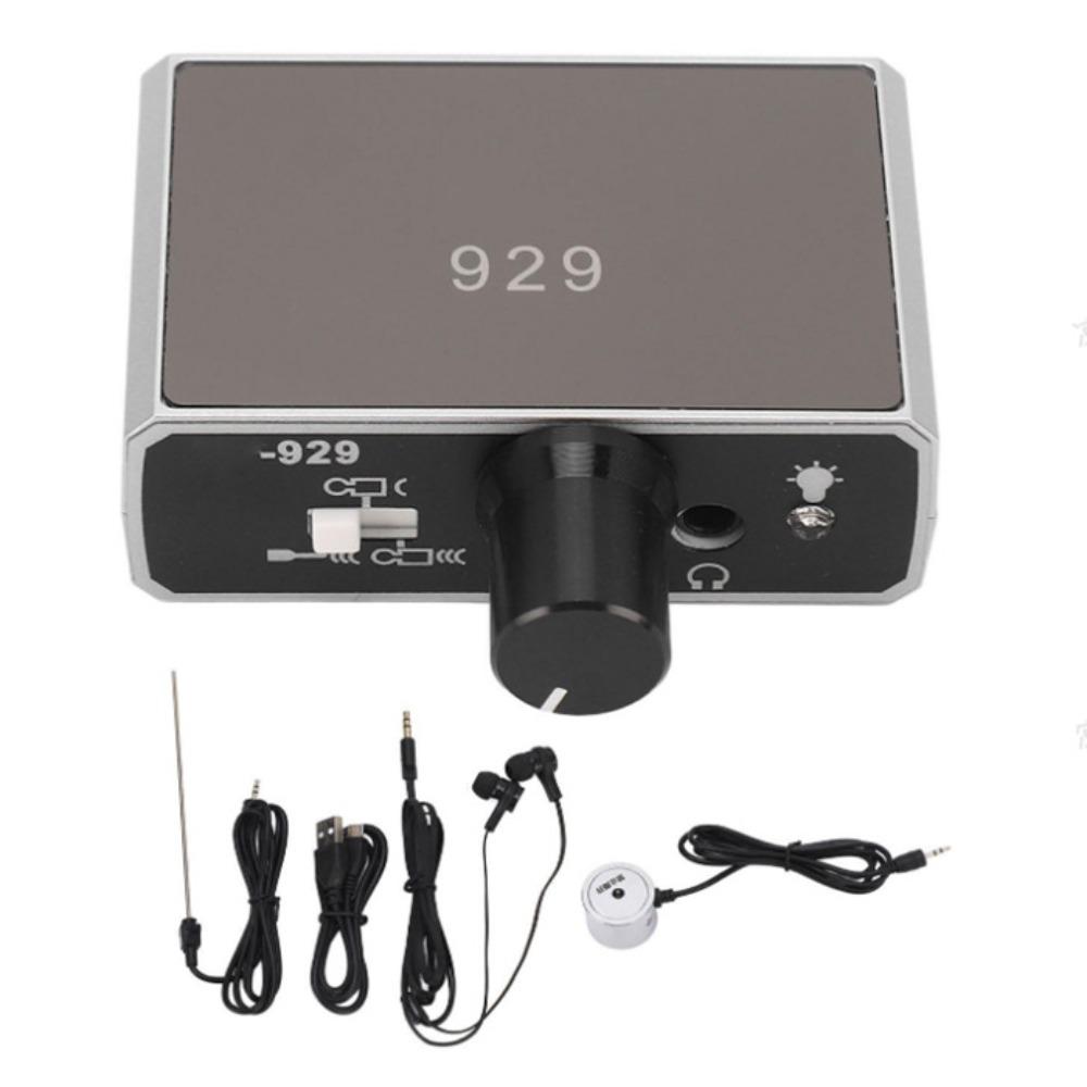 Dual Probes Water Leakage Detector Rechargeable Battery Leak Detection Device Car Maintenance чёрный