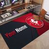 Tappeto Personalizzato Modello FC Twente Stampa Nome Testo Morbido Antiscivolo Tappeto per Pavimento per Decorazione Interna Casa