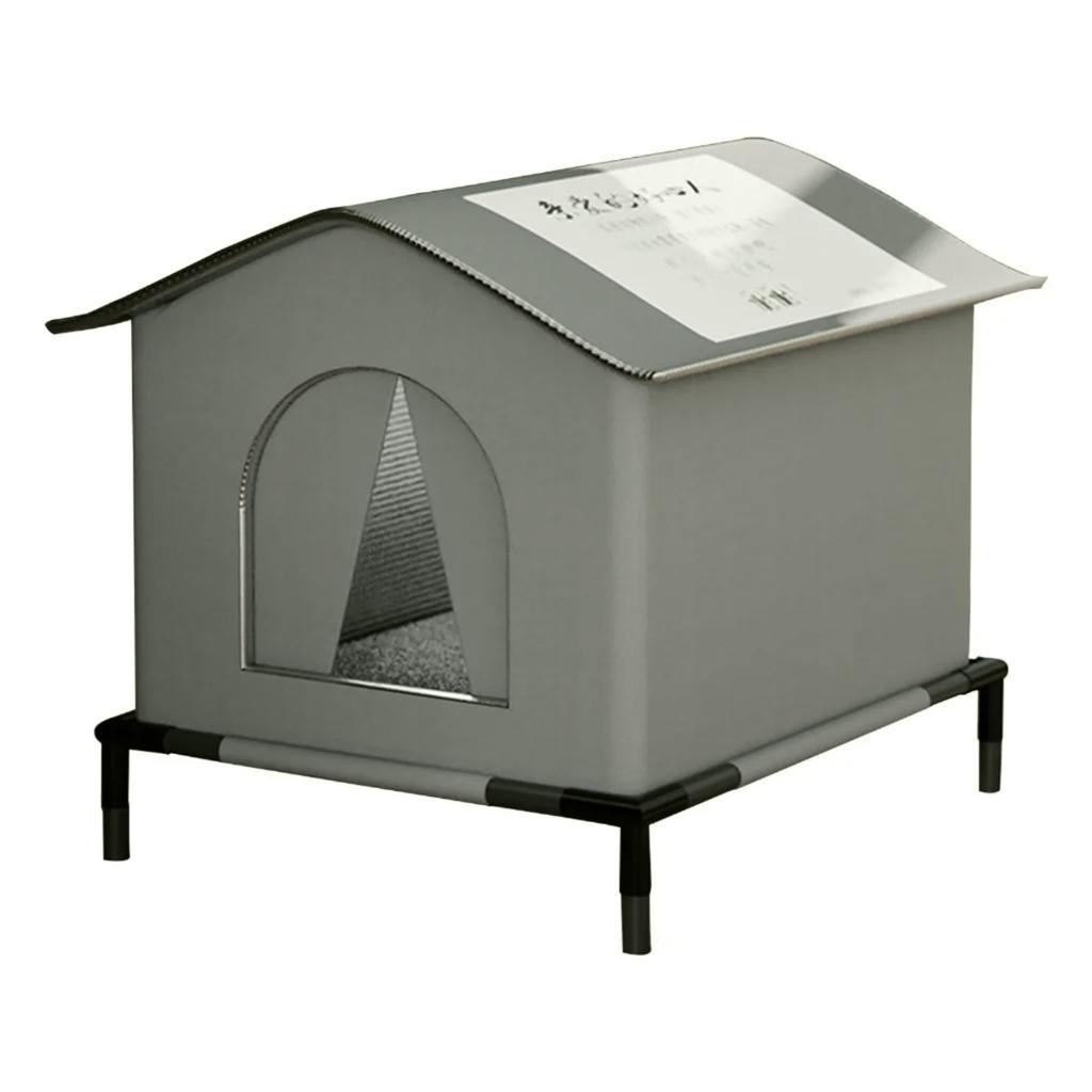 Outdoor Garden Cats Shelter Strays Cats Protective Nests From Rain And Cold Prevent With Stand