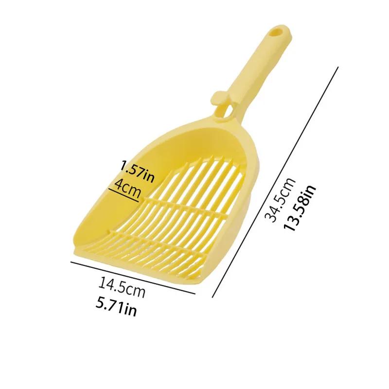 Large Cat Litter Scoop Durable Pet Poop Shovel Fine Hole Sifter Easy Clean Tool