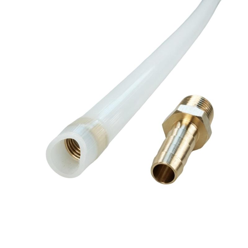 Replacement Marine Fuel Pickup Tube 12 Inch Tank Assembly with Threaded Head Hose Barb Fitting for Marine Fuel System Service on Boats