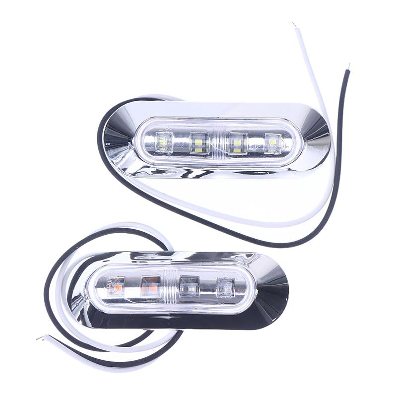 2Pcs 12V-24V Boat Navigation Led Boat Navigation Lights Waterproof For Marine Yacht Boat Signal Lamp