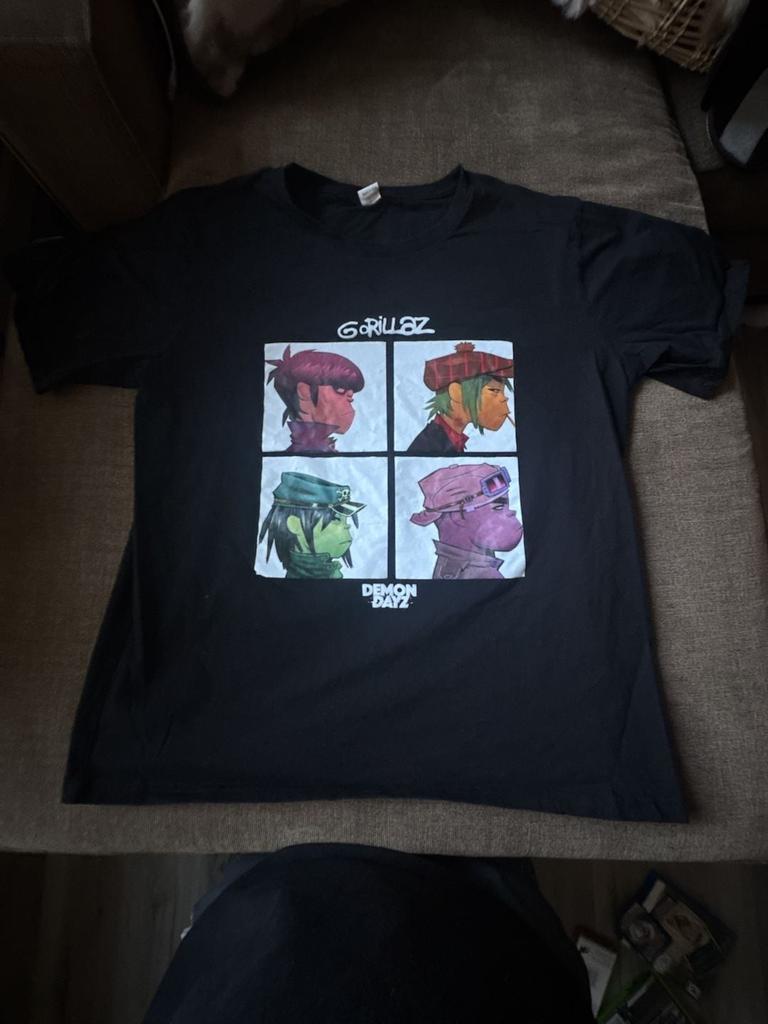 Gorillaz Demon Days Graphic Band T-Shirt