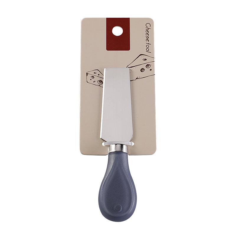 Stainless Steel Cheese Knife, Fork & Spatula Set - 3-Piece Western Cheese Tools