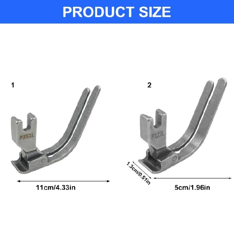 Robust Stål Quiltpressarfot Utökad Plattbädds Symaskinsfäste Avancerad Tygstyrning Expert Skrädderi Tillbehör