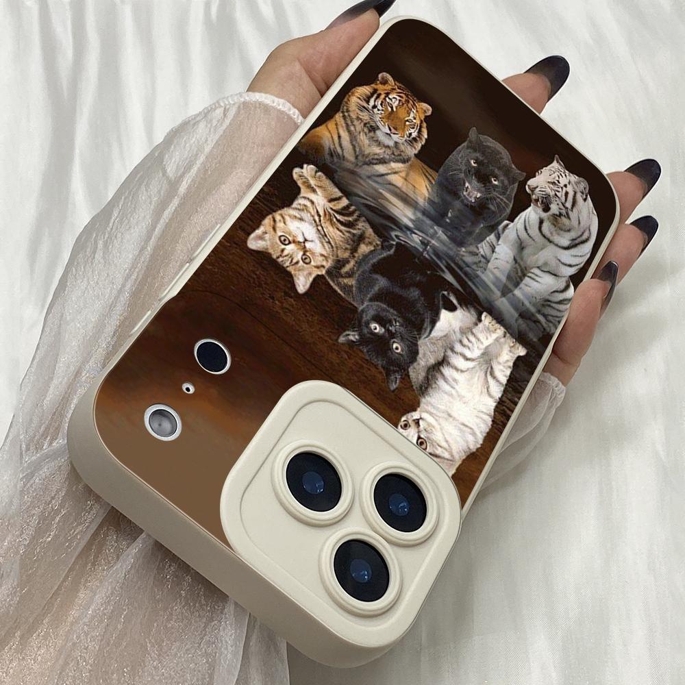 M438 Cat Dream Angel Eyes Soft Phone Cases for iPhone Samsung Galaxy Xiaomi Rdemi Huawei Honor Infinix Realme OPPO Vivo All Model Case