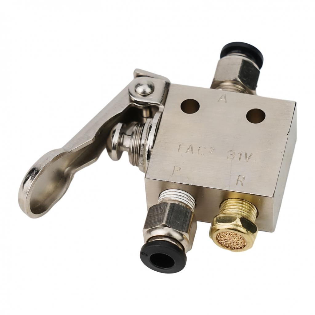 2 Position 2 Position Mechanical Valve 3 Way 6mm Connector