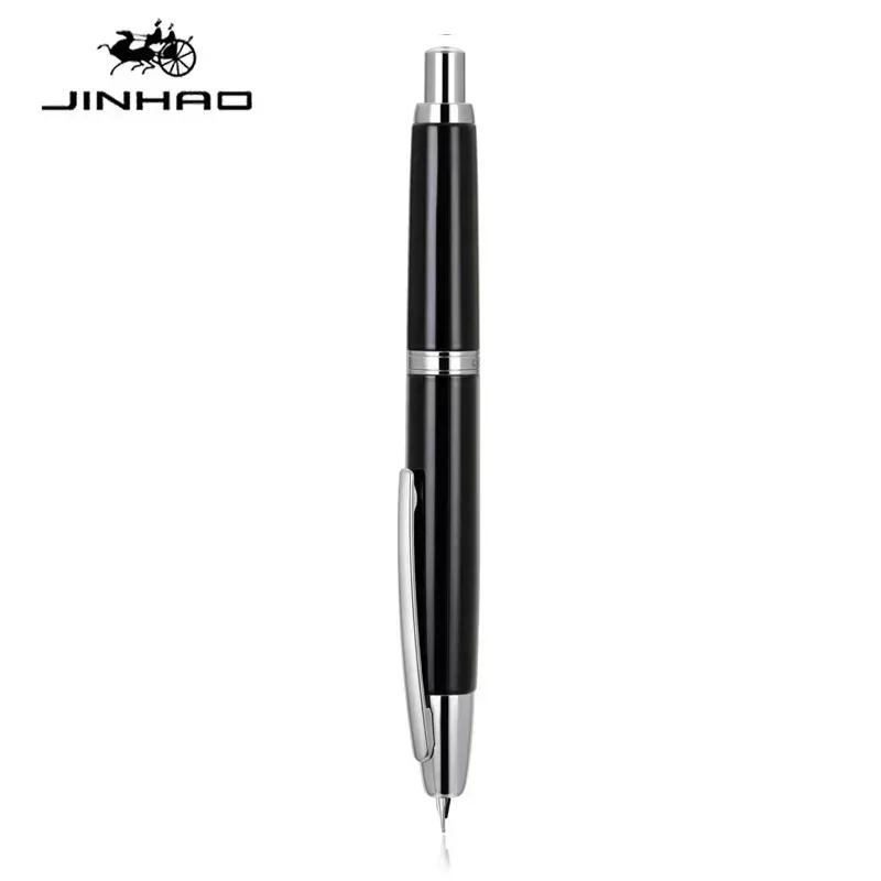 NEW Color Gradient Matcha ! JINHAO 10 Press Fountain Pen Retractable EF F Metal School Office Supplies Stationery PK A1 A2