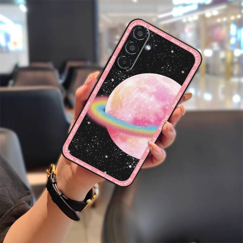 Custodia Protettiva alla Moda per Samsung Galaxy A36 5G/SM-A366B Antipolvere Antiurto Resistente allo Sporco Grafite TPU