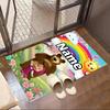 Custom Name Personalized Masha and The Bear Print Carpet, Versatile Home Decor Rug, for Playroom, Apartment, Balcony, Entryway, Hallway Gift