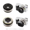 SG-image AF 25mm F1.8 APS-C E-mount Prime Pancake Lens, Silver (2-Year Warranty) (Official Japanese Product)