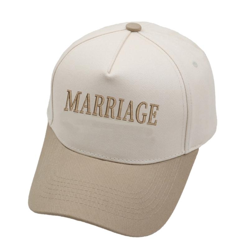 Embroidery Color Block Driver Hat Hard Top Baseball Hat Breathable Polyester Adjustable Back Closure for Men Outdoor Use