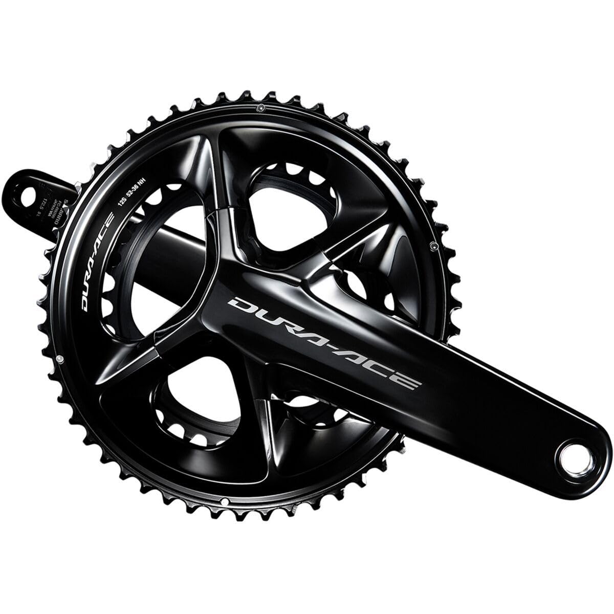 

Shimano Crankset Black 165mm Dura-Ace Fc-R9200 50-34T чёрный