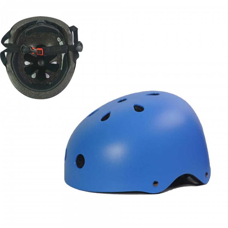 Kids Bicycle Helmet Matte Finish Adjustable Fit Lightweight Ventilated Half Cycling