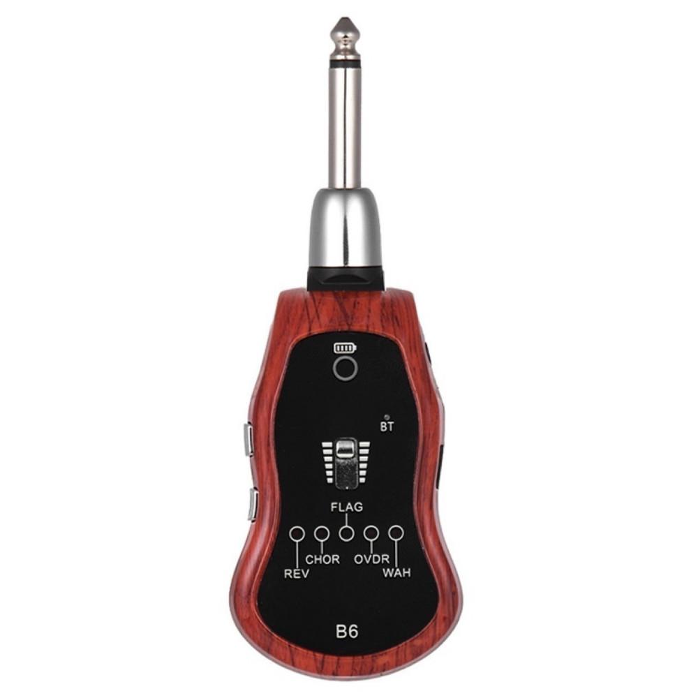 Sistem portabil pentru chitara UHF Transmițător + receptor 10 canale încorporat 5 efecte