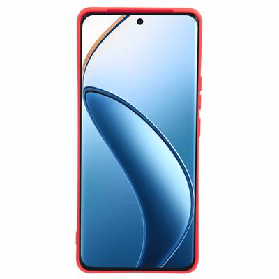 Für Realme 12 Pro 5G/12 Pro+ 5G Hülle Präzise Aussparung Faserfutter TPU Schutz Handyhülle