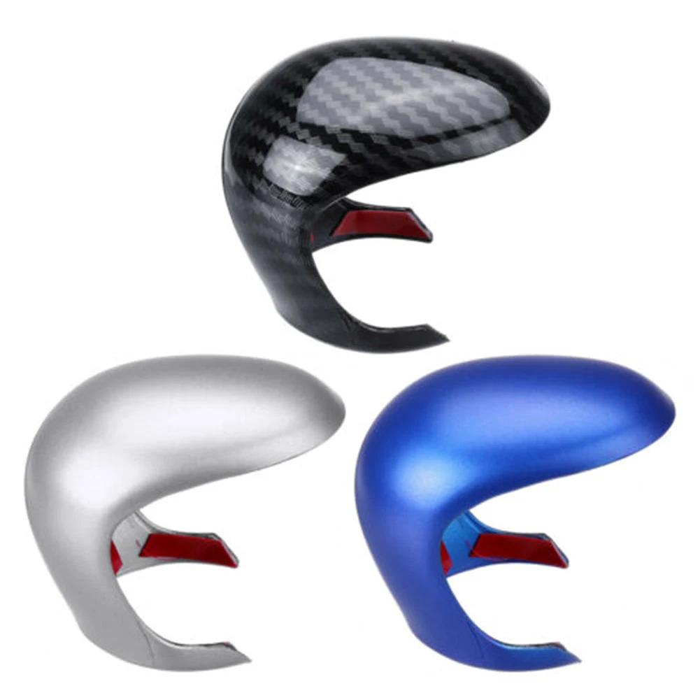 Carbon Fiber Car Gear Lever Shift Knob Cover ABS Decoration Trim for Toyota CHR 2016 2017 2018 2019 2020 2025 Car Accessories