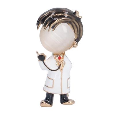 Brosche Krankenschwester Arzt Premium Legierung Sehr langlebig Einzigartiges Design Breite Anwendung Krankenschwester Arzt