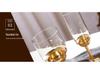 Stylish European High-Stem Electroplated Crystal Wine Glass