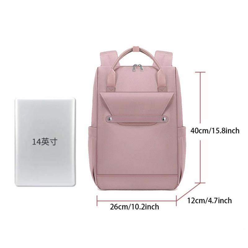 Korean Style Women's Backpack,Large Capacity Laptop Bag for College Students Casual Everyday Shoulder Bag for School Work Travel