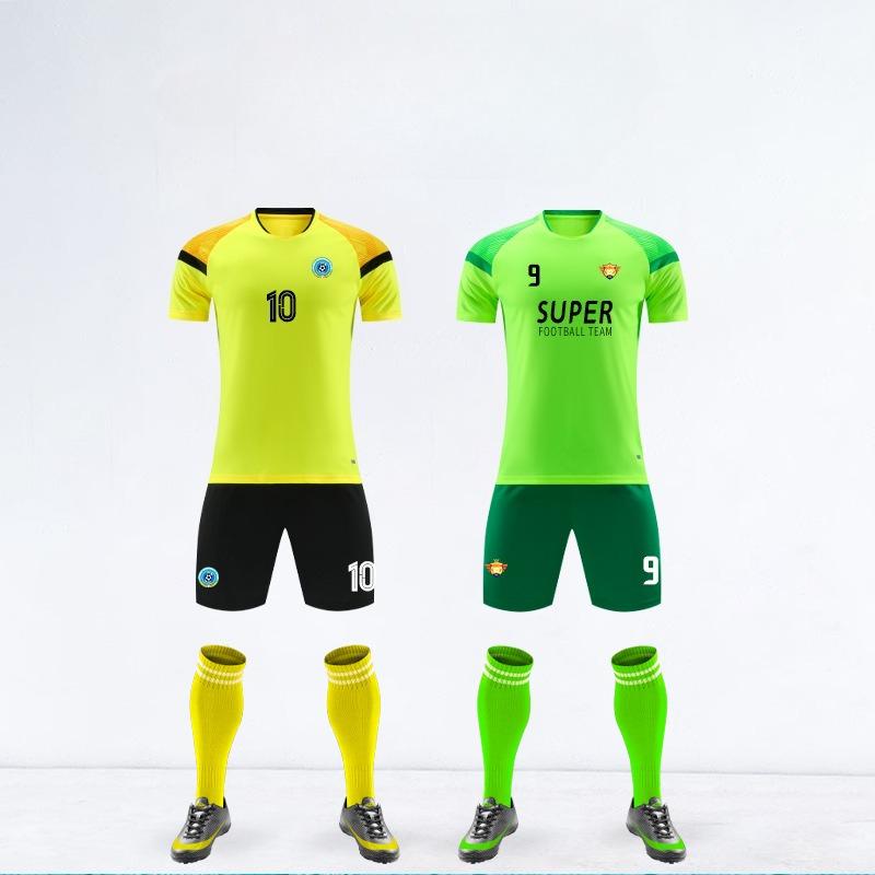 Football Jersey Set Light Board Game Training Jersey Ball Jersey Adults And Children With The Same Thin Breathable Football Jersey