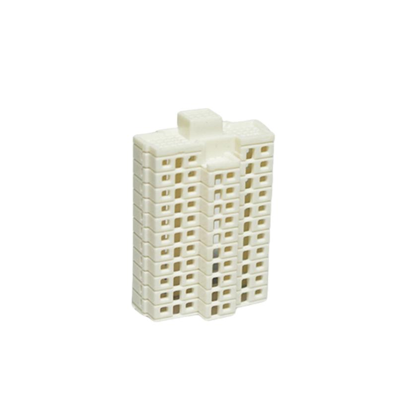 Unpainted Miniature Apartment Building Model Realistic Residential Dioramas For DIY Craft Scenerys 1/800 1/500 Scale