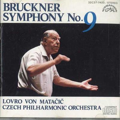 CD BRUCKNER  LOVRO VON MATACIC CZECH  Symphony No.9 32C377420 Supraphon Japan Classical Used