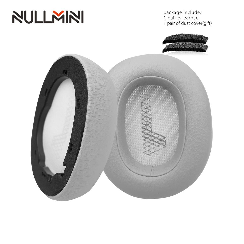Náhradní náušníky NullMini pro JBL LIVE 650BT, 660NC, DUET NC, E65BTNC Náhlavní souprava Sluchátka Polštář do uší Sluchátka Proteinová kůže