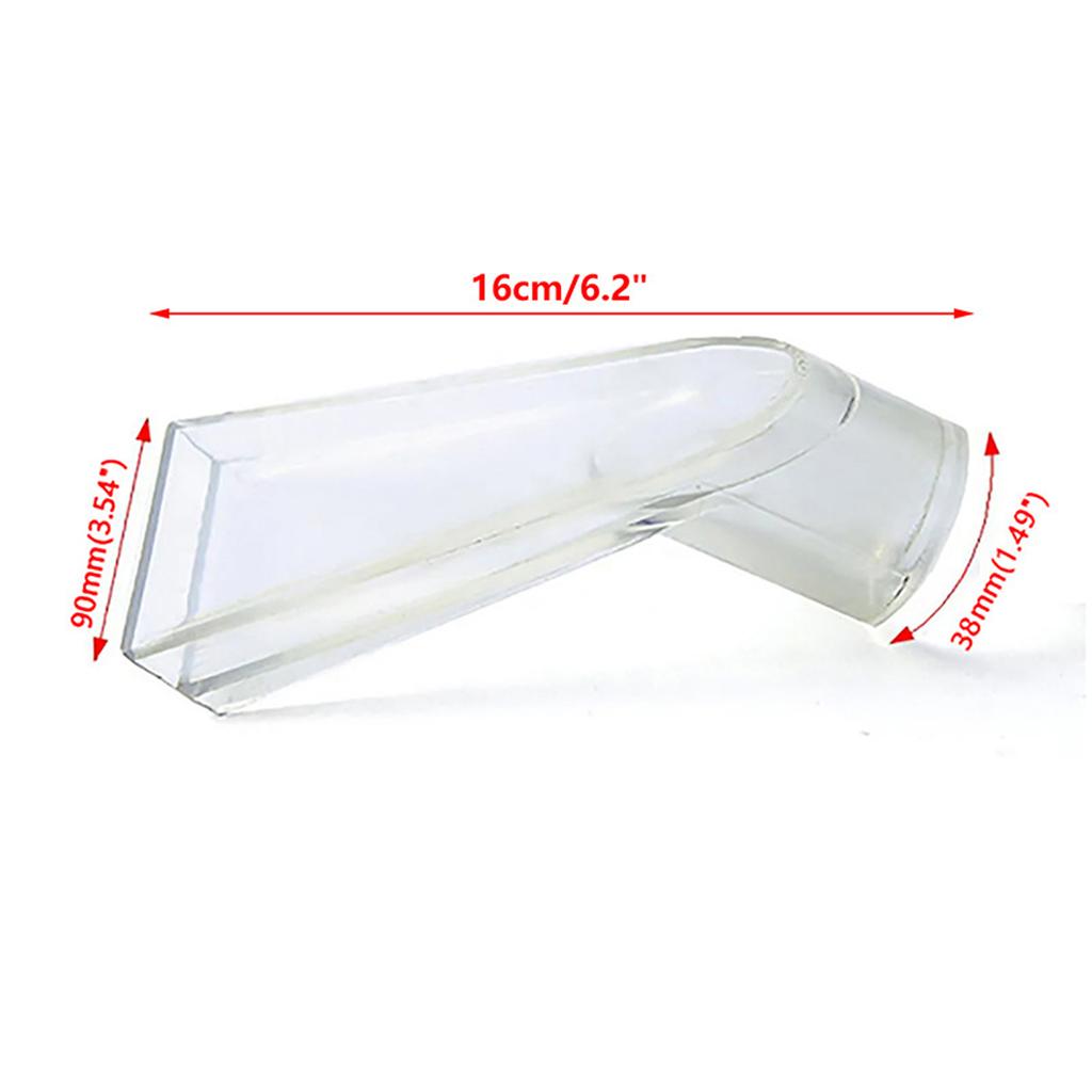 Swivel Head Carpet Cleaner Part Transparent Vacuum Nozzle Swivel Head Wet Dry Vacuum Cleaner Water Nozzle Replacement