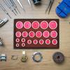 20x Watch Press Dies Back Cover Pressing Modification Hand Tool Case