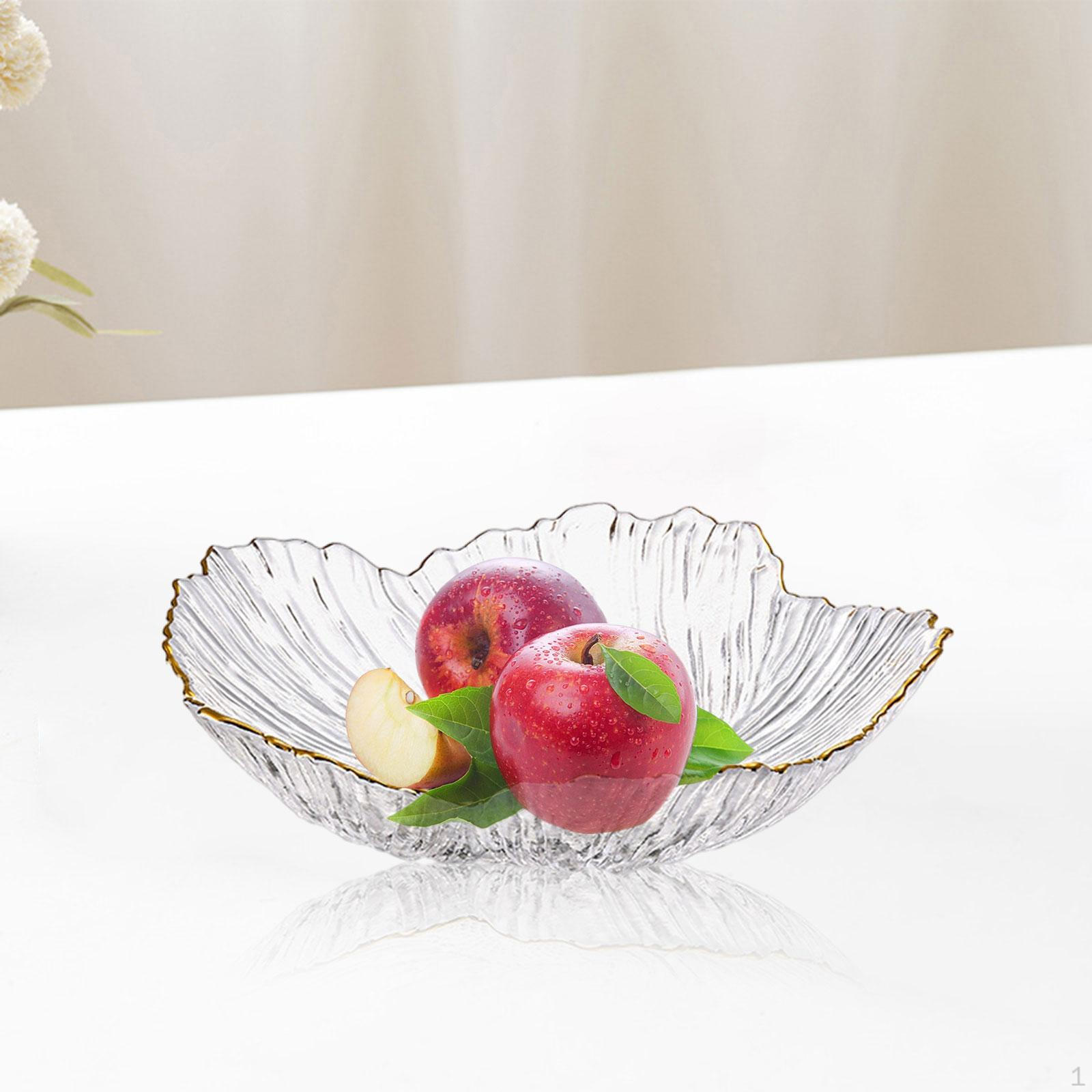 

Элегантный набор стеклянных ваз для фруктов для домашнего обеда S