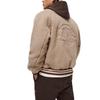Giacca da Baseball Li Ning BADFIVE da Uomo Marrone Chiaro Laccato AFMT017-1