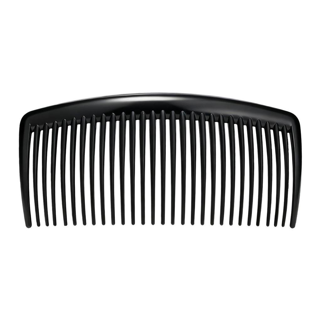 29-Tooth Black DIY Hair Comb for Styling Bangs and Messy Hair Buns