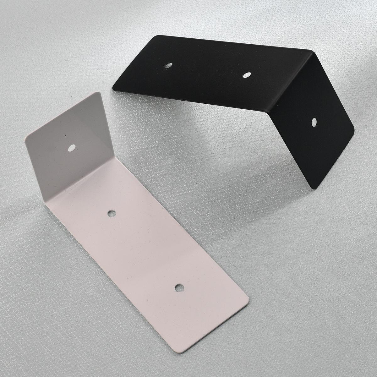 

Jingmao Black Iron Decorative L-Shaped Corner Bracket, 90° Angle