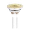 Replacement Toilet Cistern Push Button Dual Flush Toilet Flush Water Button Tank Valve 100mm Rod Bathroom Accessories