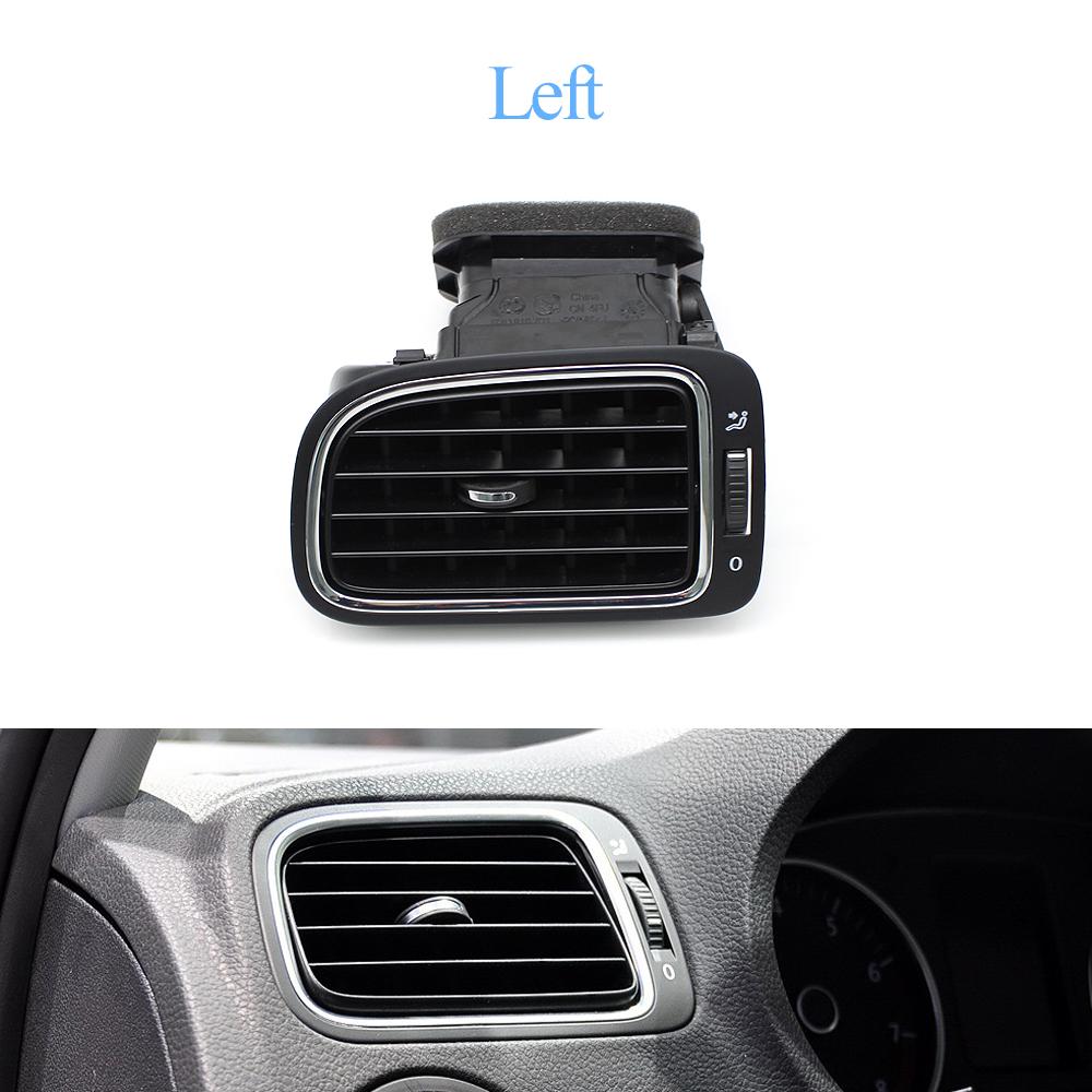 LHD RHD Front Dashboard Air Conditioning AC Vent Grille Outlet Assembly Replacement For VW Polo 2011-2018 6R0819703 6RD819728