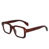 New Square Plastic Glasses Frame Fashion Men Eyeglasses Women Optical Clear Lens Transparent Spectacles Eyewear Frame