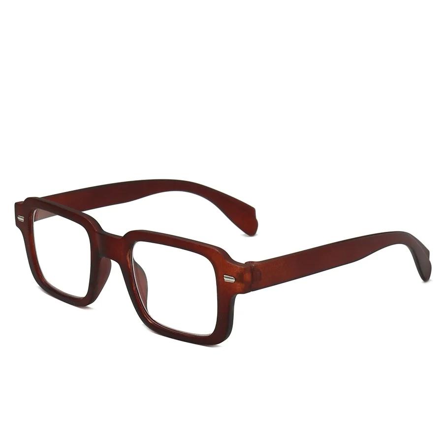 New Square Plastic Glasses Frame Fashion Men Eyeglasses Women Optical Clear Lens Transparent Spectacles Eyewear Frame