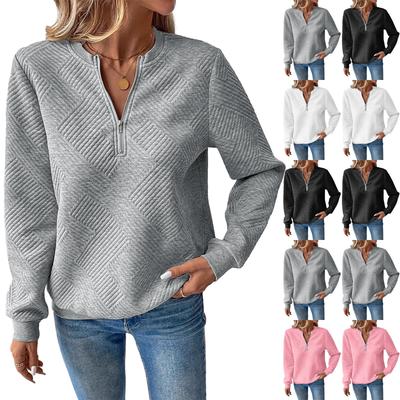 Women's Fashionable Long Sleeve Elegant Commuting And Casual Top