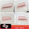 For BYD Seagull Dolphin Mini Surf ABS Car Door Handle Cover Door Bowl Protective Sticker Decoration Auto Styling Accessories