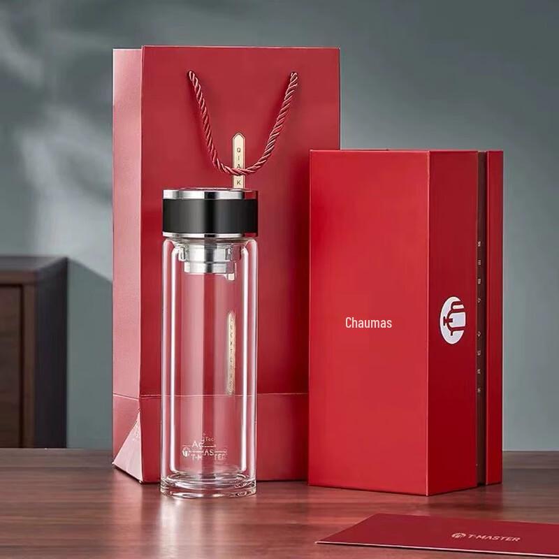 FUGUANG Chama Shi Antibacterial Double-Layer Glass Tea Cup